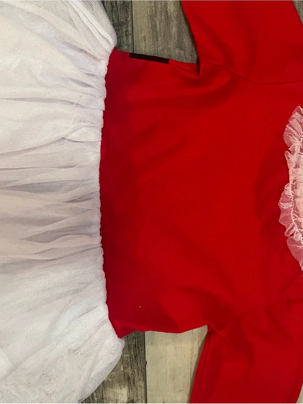 Baby Girl Santa Christmas Tutu Dress Size 9-12 months